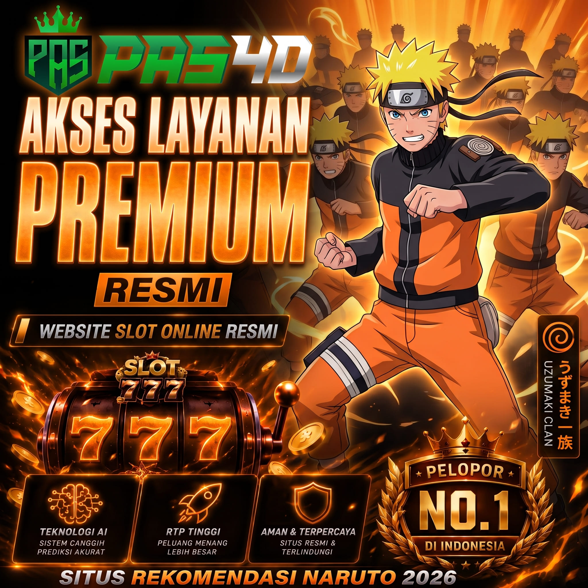 PAS4D | Akses Premium Website Slot Online Resmi 2026